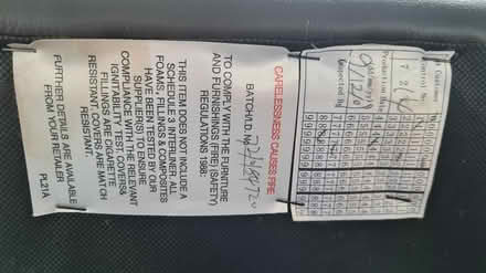 Photo of free 2 seater sofa (IP10 0DY) #3