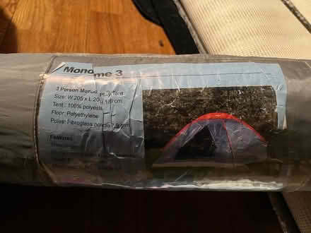 Photo of free Play tent 3 person (Heage DE56) #1