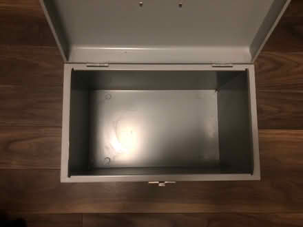 Photo of free Metal storage box (Latchford WA4) #3