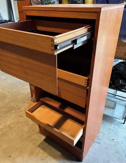 Photo of free Wooden file storage cabinet (west Cupertino) #2