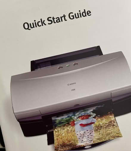 Photo of free HP printer, with manual and ink (10 & Gratiot) #2