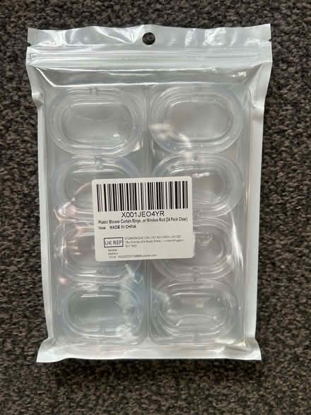Photo of free Shower curtain rings (Martham NR29) #1