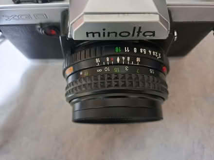 Photo of free Vintage Minolta XG-9 SLR film camera with two lenses (Stargate NE40) #2