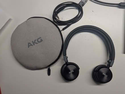 Photo of free AKG Y45BT on ear Bluetooth headphones (need new pads (Amersham HP7) #3
