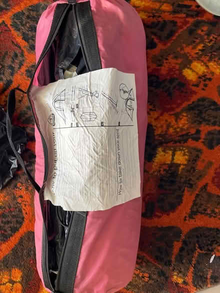Photo of free Small pink tent (Worle BS22) #1