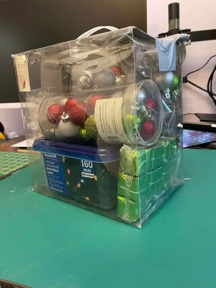 Photo of free Box of random Christmas decorations (Whitmore Reans WV6) #1