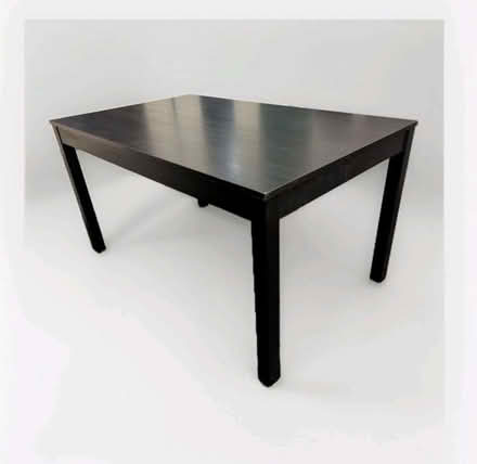 Photo of free IKEA Black Table ("BJURSNÄS") (Teddington TW11) #1