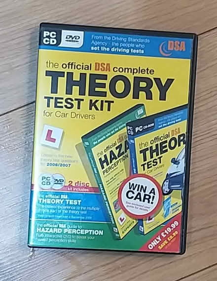 Photo of free DSA Theory Test CD-Rom (Herne Hill, SE24) #1