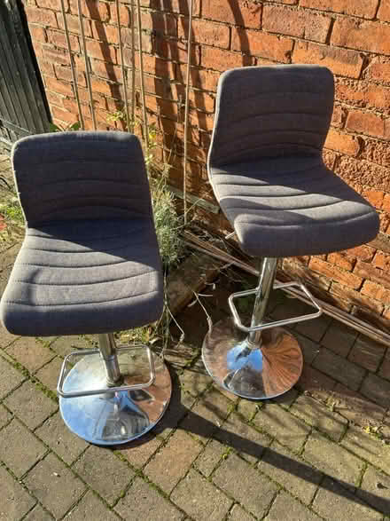 Photo of free 2 bar stools (Newthorpe) #1