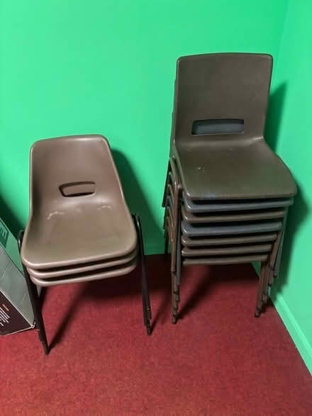 Photo of free Stacking chairs. (Frizinghall BD9) #1