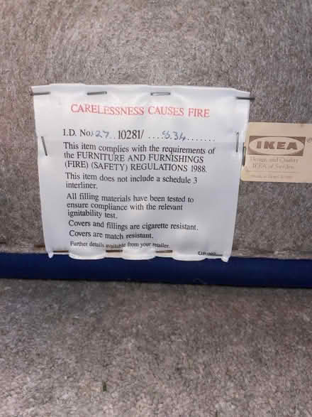 Photo of free Ikea children’s armchair (Harrogate HG2) #2
