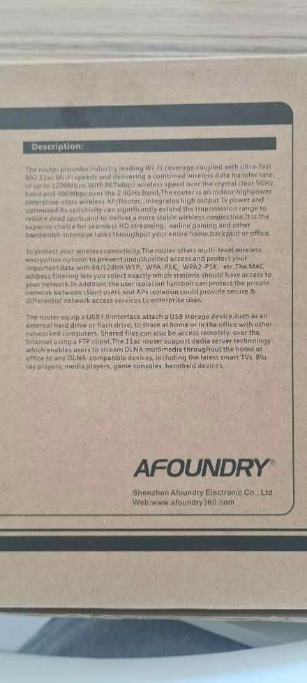 Photo of free WiFi Router (Panshanger AL7) #3