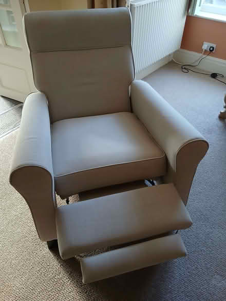 Photo of free IKEA recliner chair (Tillington GU28) #1