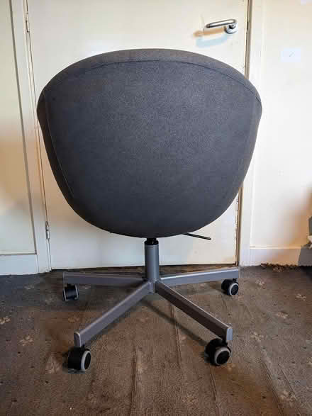 Photo of free Ikea Skruvsta Swivel chair grey (PL4 Greenbank.) #3