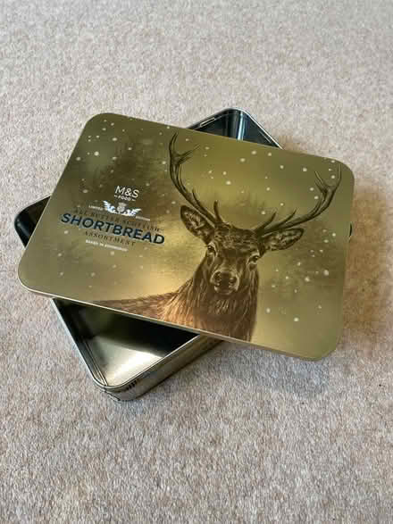 Photo of free Metal storage tin (Tilehurst RG30) #1