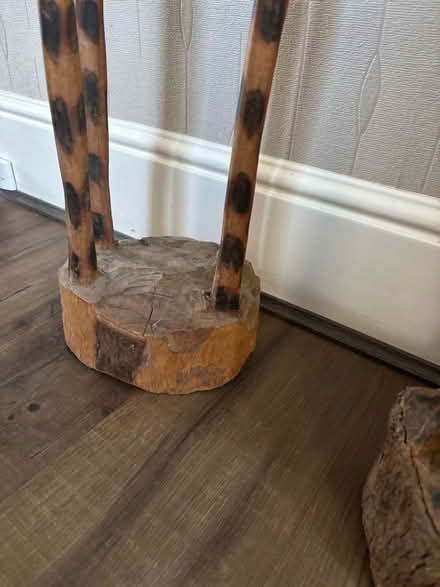 Photo of free Wooden Giraffe Ornament (Catford South SE12) #4