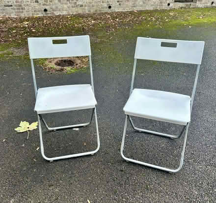 Photo of free x2 folding chairs (Canonbury N1) #1