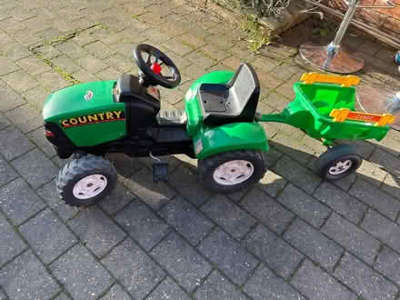 Photo of free Toddler tractor trailer (Newthorpe) #1