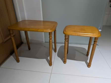 Photo of free 2 small nested tables (Orpington BR6) #1
