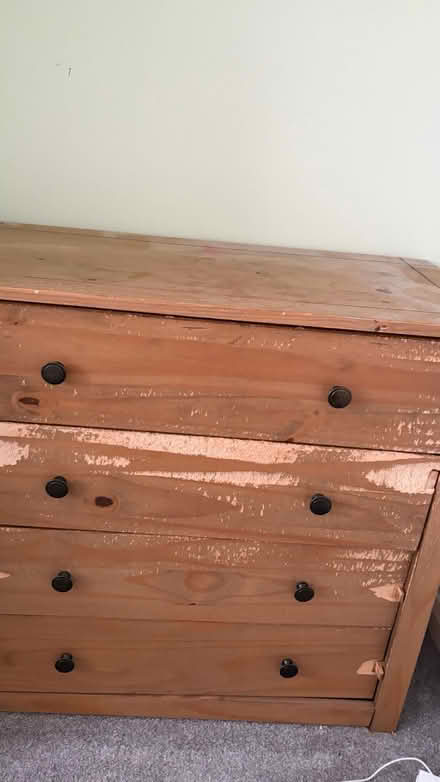 Photo of free Wooden Chest of Drawers (SE16) #2