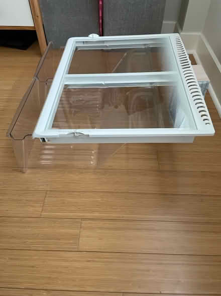 Photo of free Fridge veg bins with glass shelftop (Dufferin & Eglinton) #2
