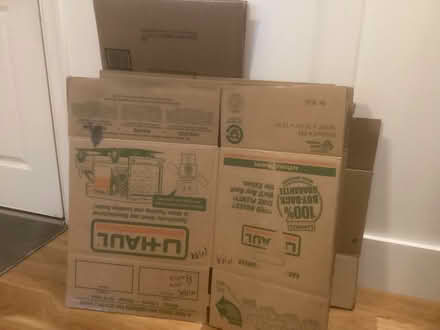 Photo of free Used Moving Boxes (Waltham near Gore Street) #1
