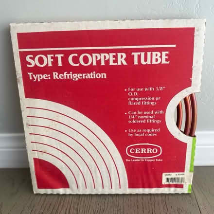 Photo of free Soft Cpper Tube -Refrigeration Type (Near Birch & Bear Valley) #1