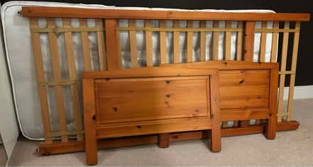 Photo of free Single bed with mattress (Hinchley Wood KT10) #3
