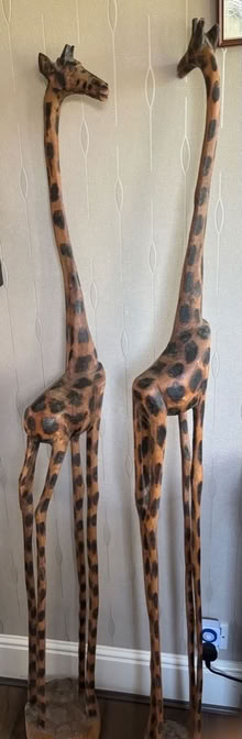 Photo of free Wooden Giraffe Ornament (Catford South SE12) #2