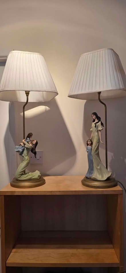 Photo of free Pair of Art Deco lamps (Blackley M9) #1