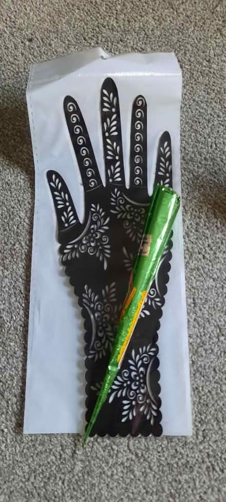 Photo of free Henna stencil and ink (Hereford, Belmont) #2