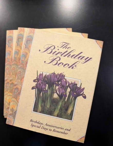 Photo of free Birthday Book (Merivale Garden) #1