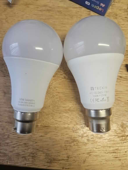Photo of free 2 wifi smart bulbs. Bayonet fitting (Tardebigge, B97) #1