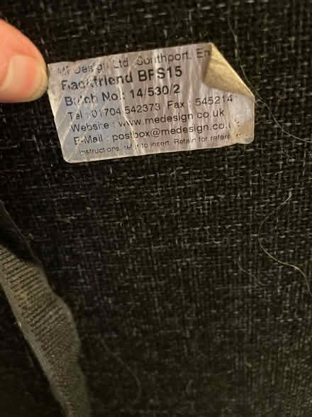 Photo of free Back support for driving (Kenilworth CV8) #2