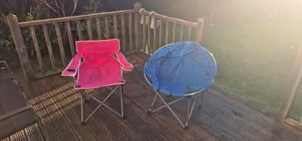 Photo of free Camping chairs X 2 (Culverhouse Cross CF5) #1