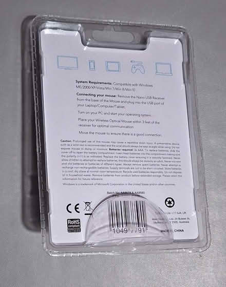 Photo of free Wireless Mouse (Epping CM16) #2