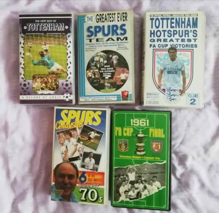 Photo of free Spurs VHS videos (Cheshunt EN7) #1