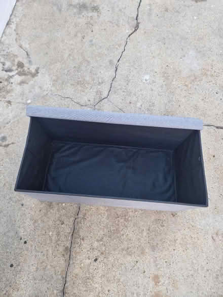 Photo of free Large Folding Grey Ottoman Storage (WD17) #2