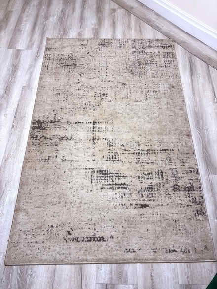 Photo of free Calvin Klein grey rug 4ft by 6ft (L16 Childwall) #1