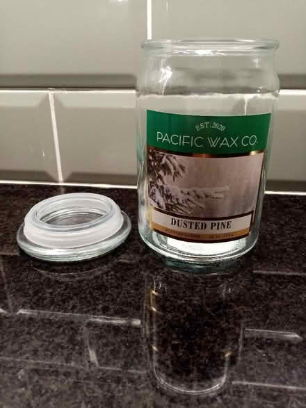 Photo of free Glass candle jar (Littleover DE23) #1