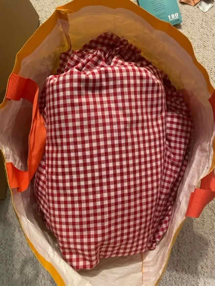 Photo of free Gingham fabric (BN2) #1