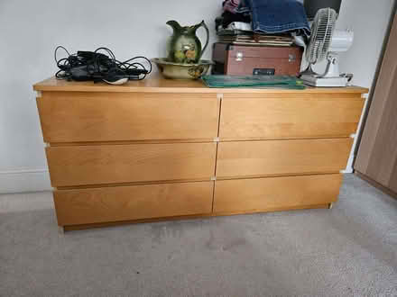 Photo of free IKEA Malm chest of drawers, birch (Calthorpe OX16) #1