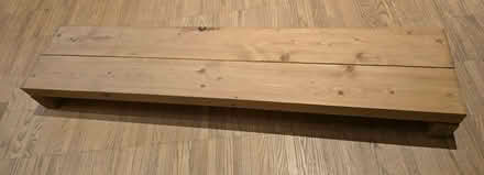 Photo of free Monitor Stand Riser - solid wood (Chiswick W4) #1