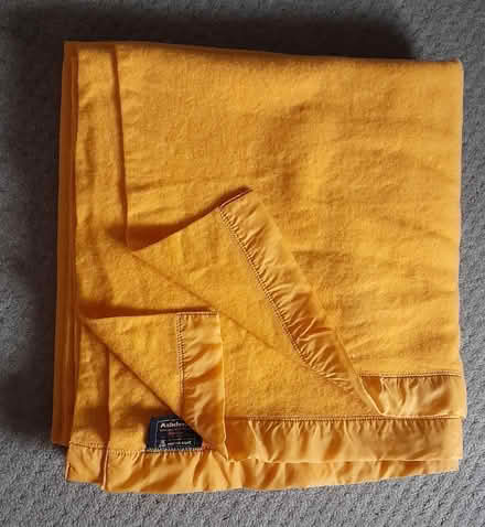 Photo of free Vintage 100% wool blanket (Burgess hill) #1