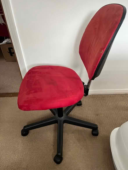 Photo of free Red office chair (Wivenhoe CO7) #1