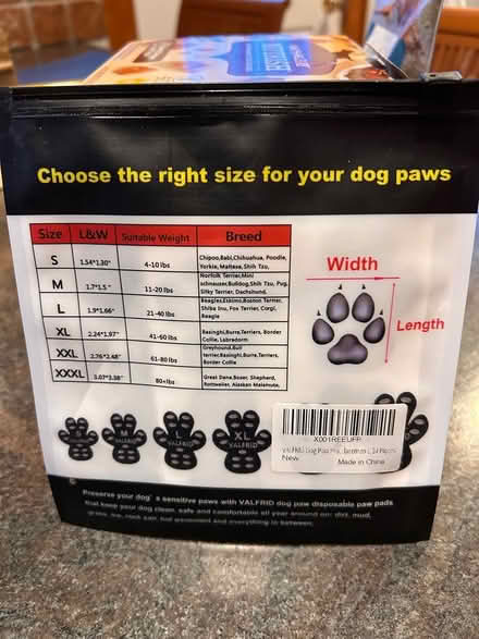 Photo of free Dog paw pads (new) (White Plains) #2