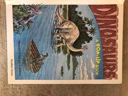 Photo of free Dinosaur pop-up book (West San Jose by Lynbrook High) #1