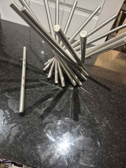 Photo of free Contemporary chrome fruit bowl (Chadwell Heath RM6) #3