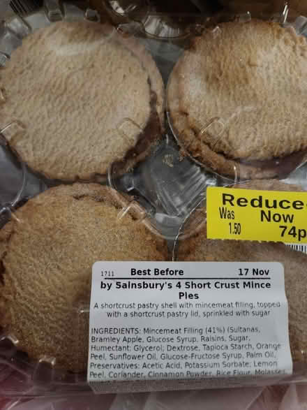 Photo of free Minced pie (Wimbledon park SW19) #1