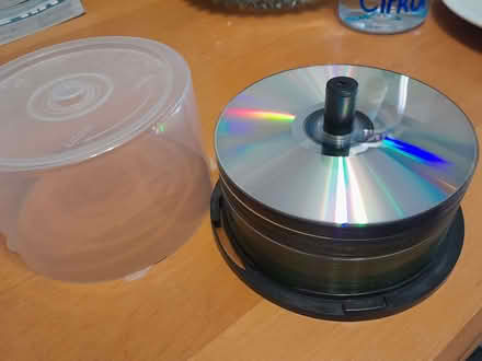 Photo of free DVD & CD R Writable blank discs (Aveley RM15) #1